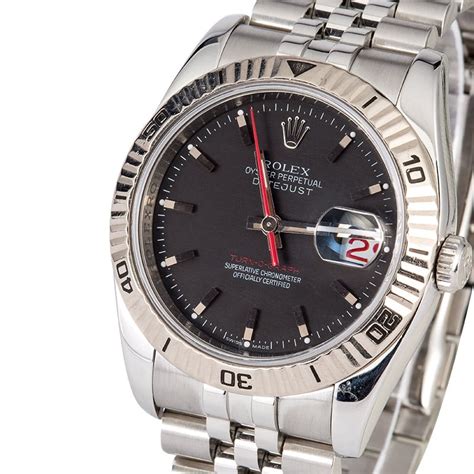 rolex datejust turn-o-graph thunderbird 116264 mens watch|Rolex turn o graph price.